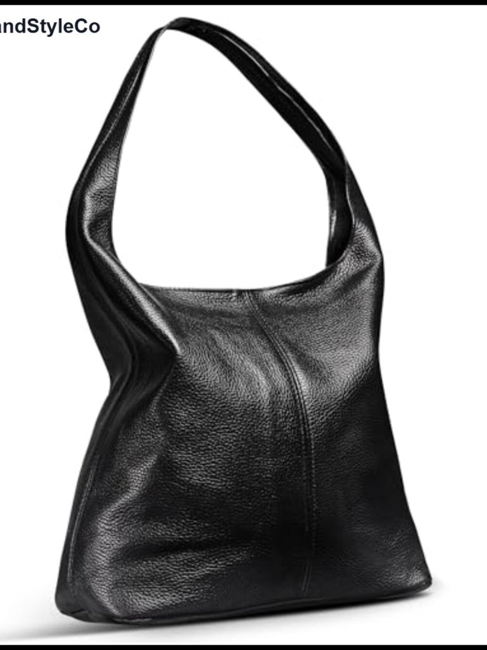 Genuine Leather Hobo Bag for Women Large Soft Slouchy Tote Shoulder Handbag